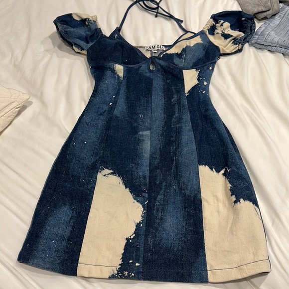 I AM GIA Blue Despina Denim Mini Dress - Picture 7 of 10